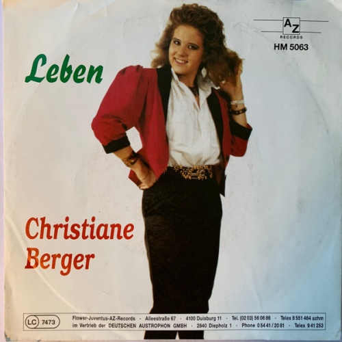 Vinyl / Christiane Berger - Leben