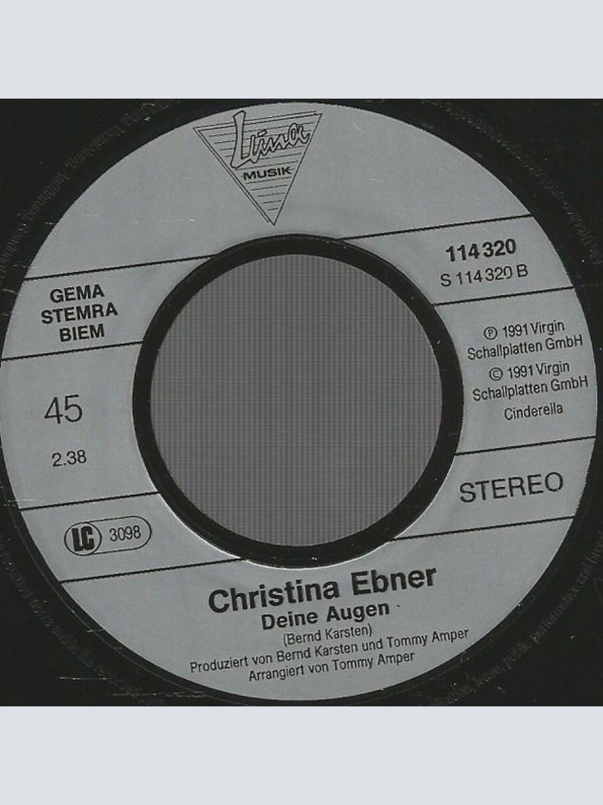 Vinyl / Christina Ebner - Die Großen Und Die Kleinen