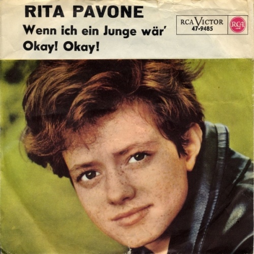 Vinyl / Rita Pavone - Wenn Ich Ein Junge Wär' / Okay! Okay!