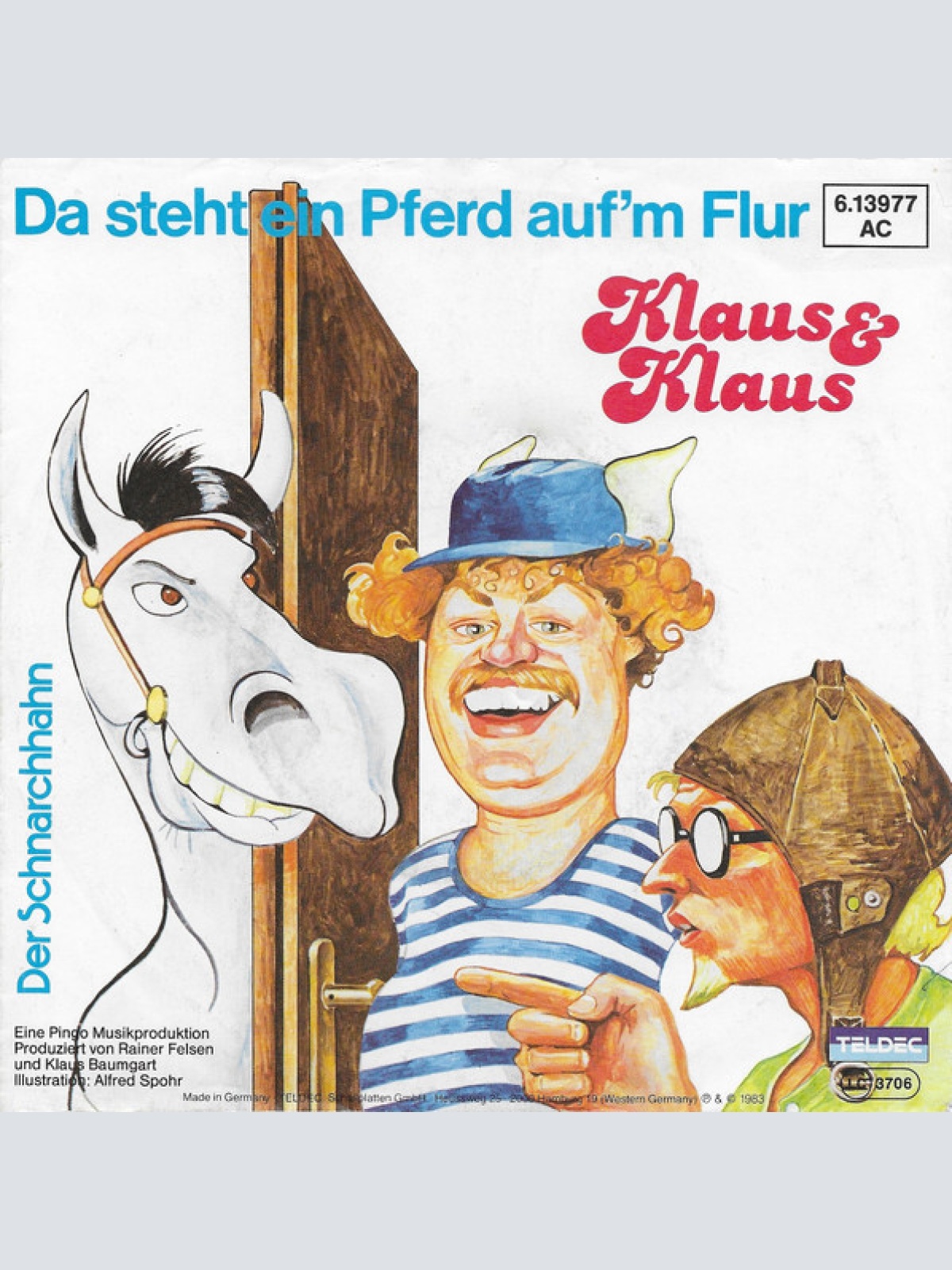 Vinyl / Klaus & Klaus - Da Steht Ein Pferd Auf'm Flur
