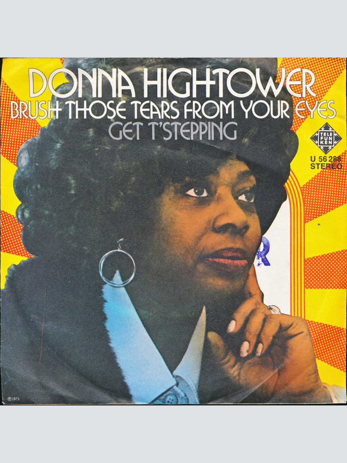 Vinyl / Donna Hightower -  Brush Those Tears From Your Eyes
