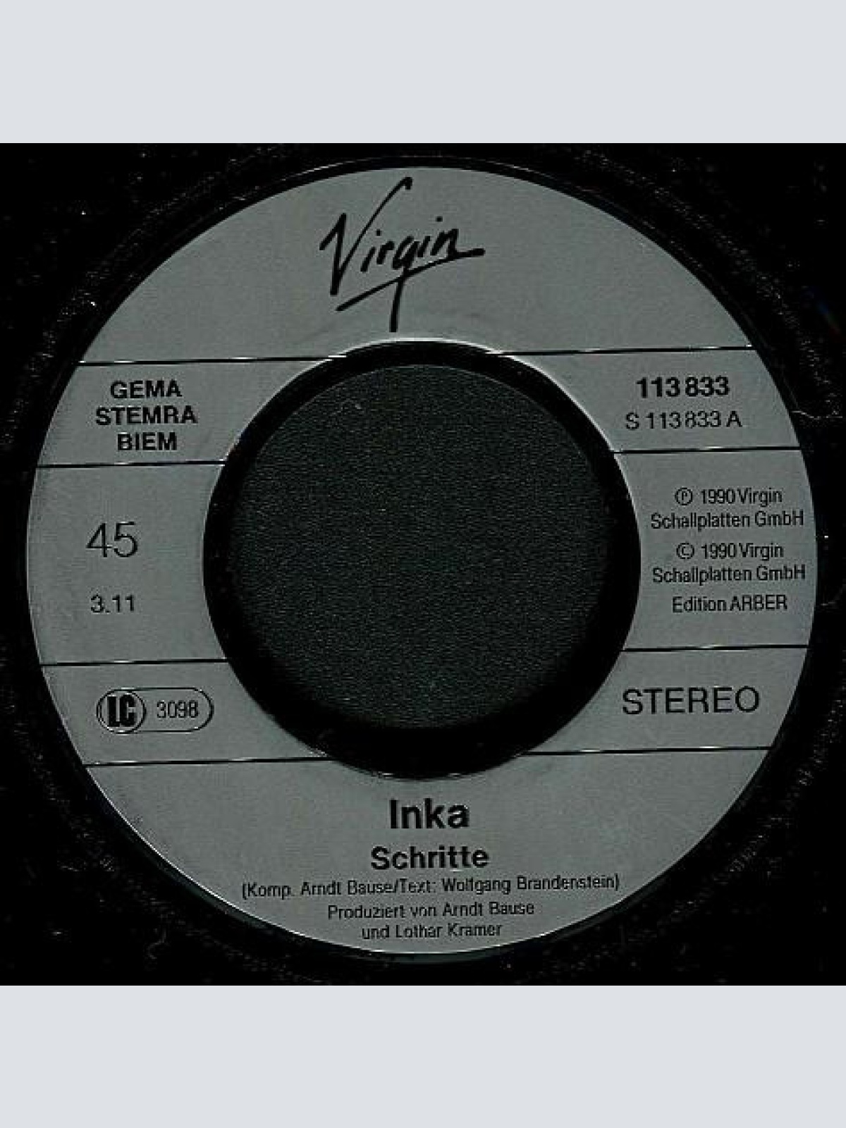 Vinyl / Inka (2) - Schritte