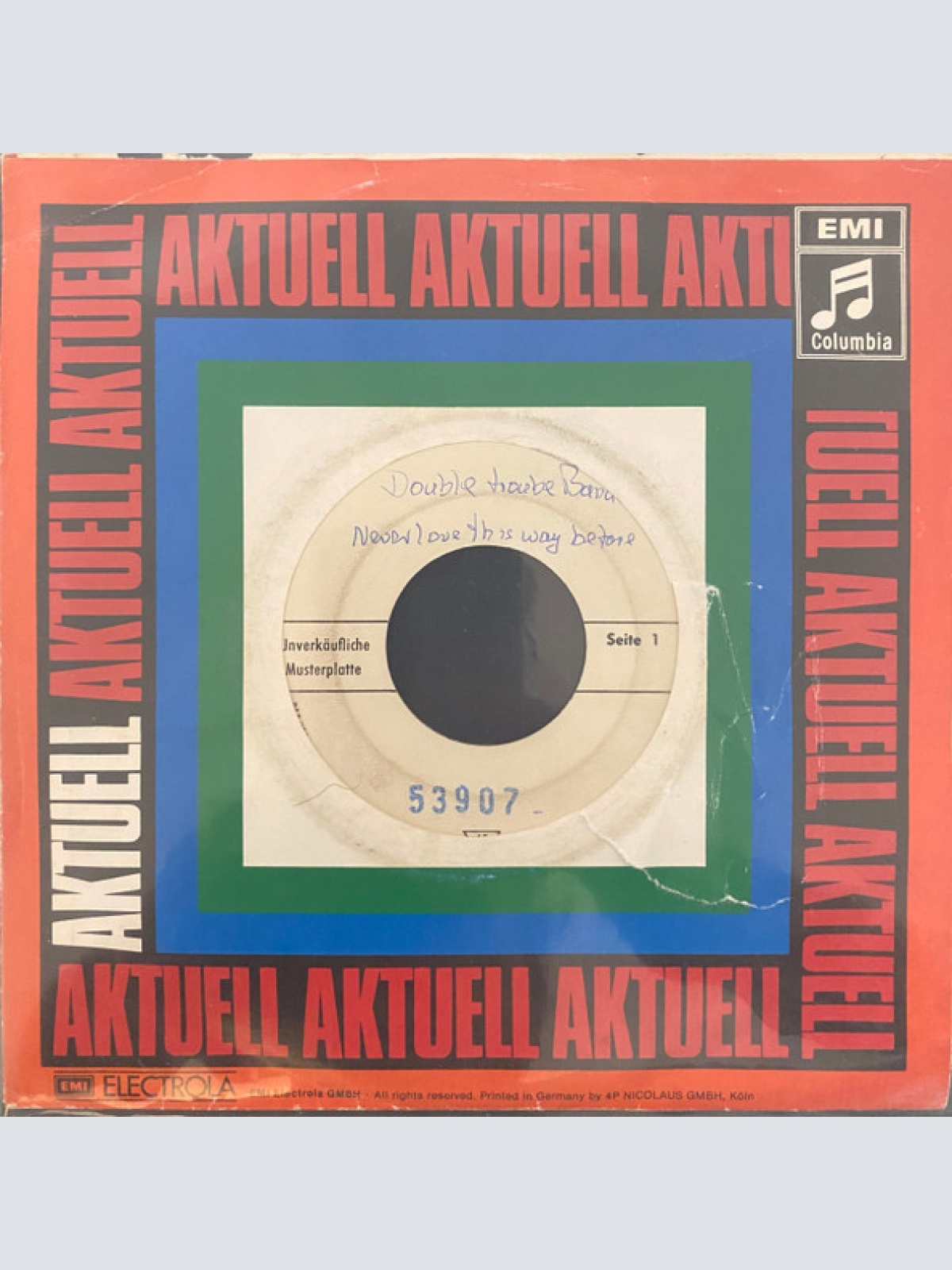 Vinyl / Double Trouble Band - Never Loved This Way Before