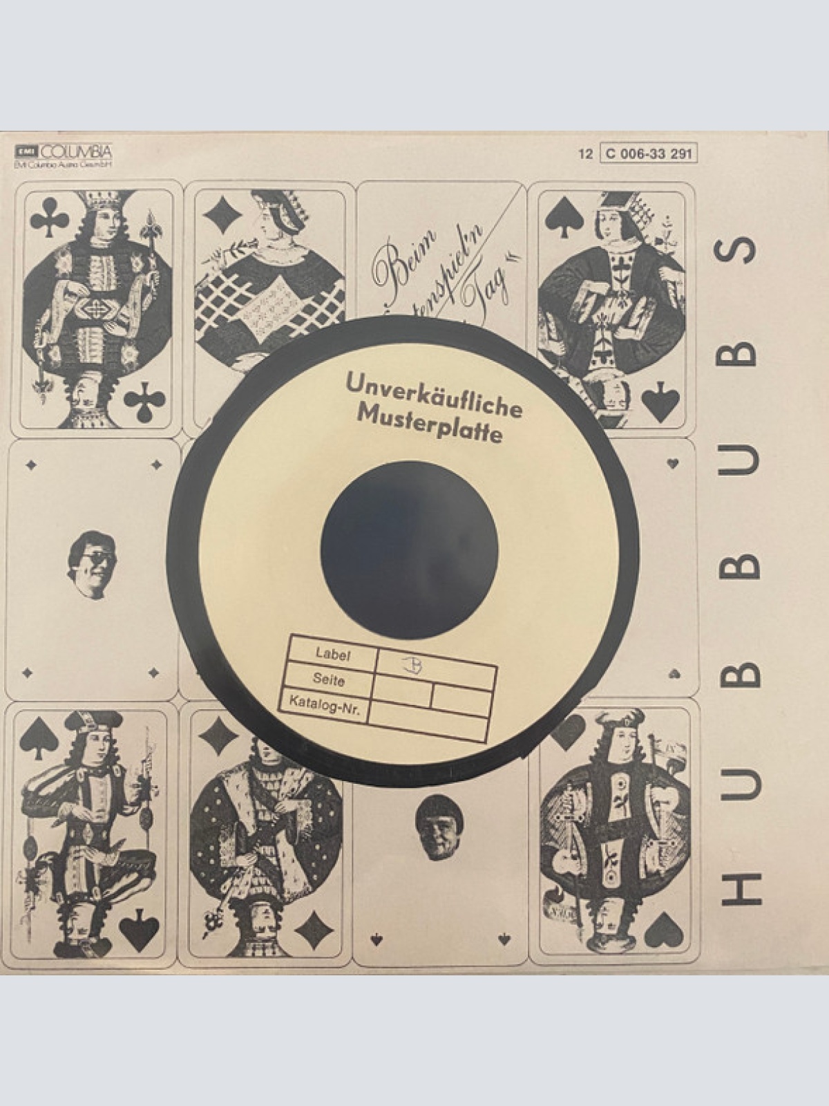 Vinyl / The Hubbubs - Beim Kartenspiel'n