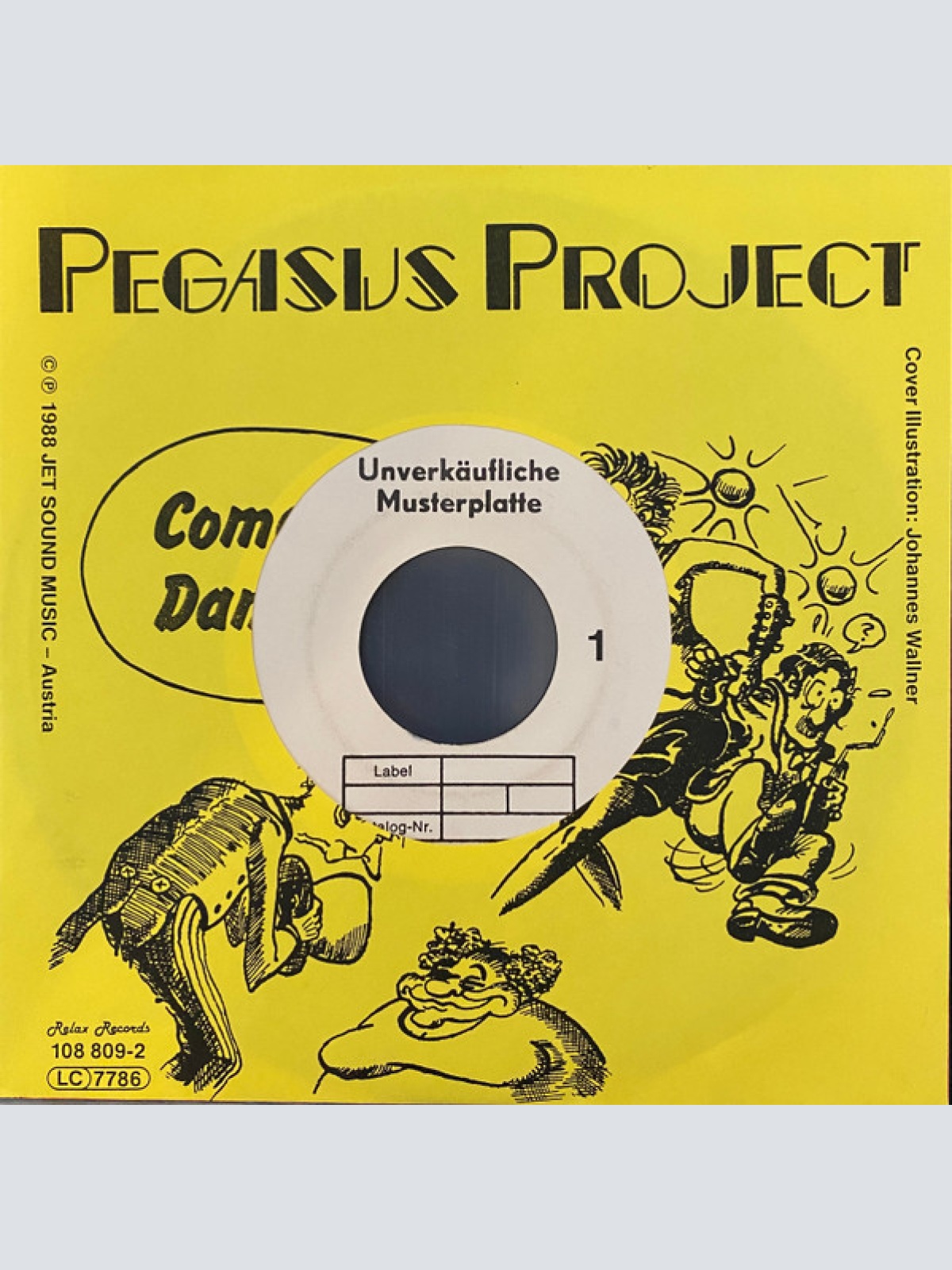 Vinyl / Pegasus Project - Come On Dancing