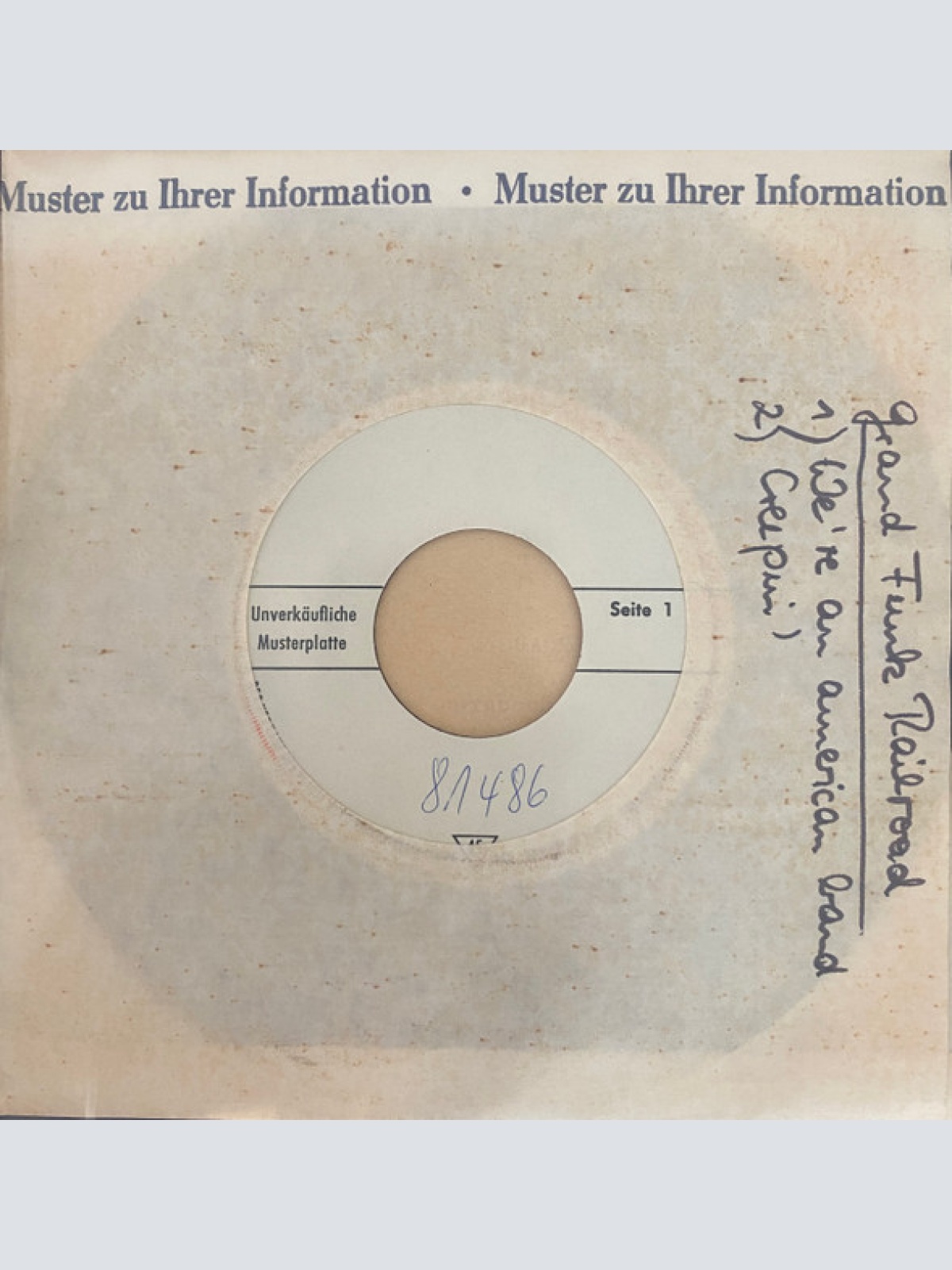 Vinyl / Grand Funk Railroad - We're An American Band