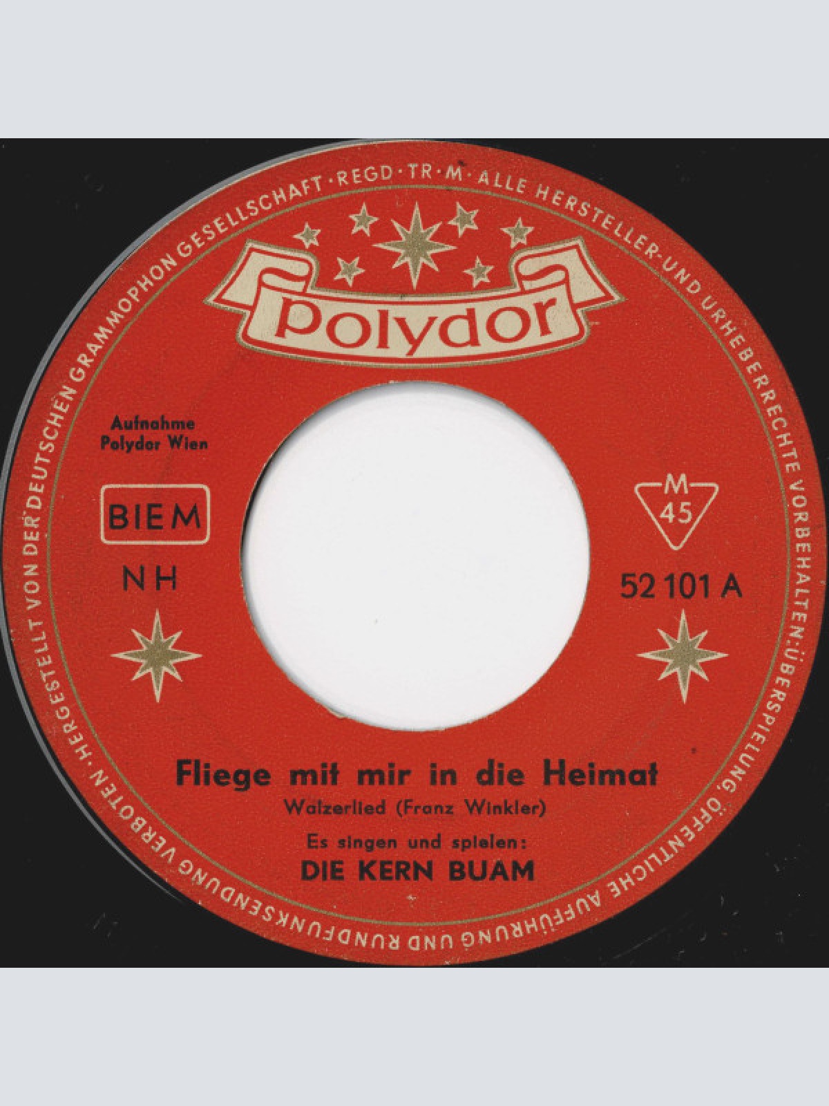 Vinyl / Die Kern Buam - Fliege Mit Mir In Die Heimat