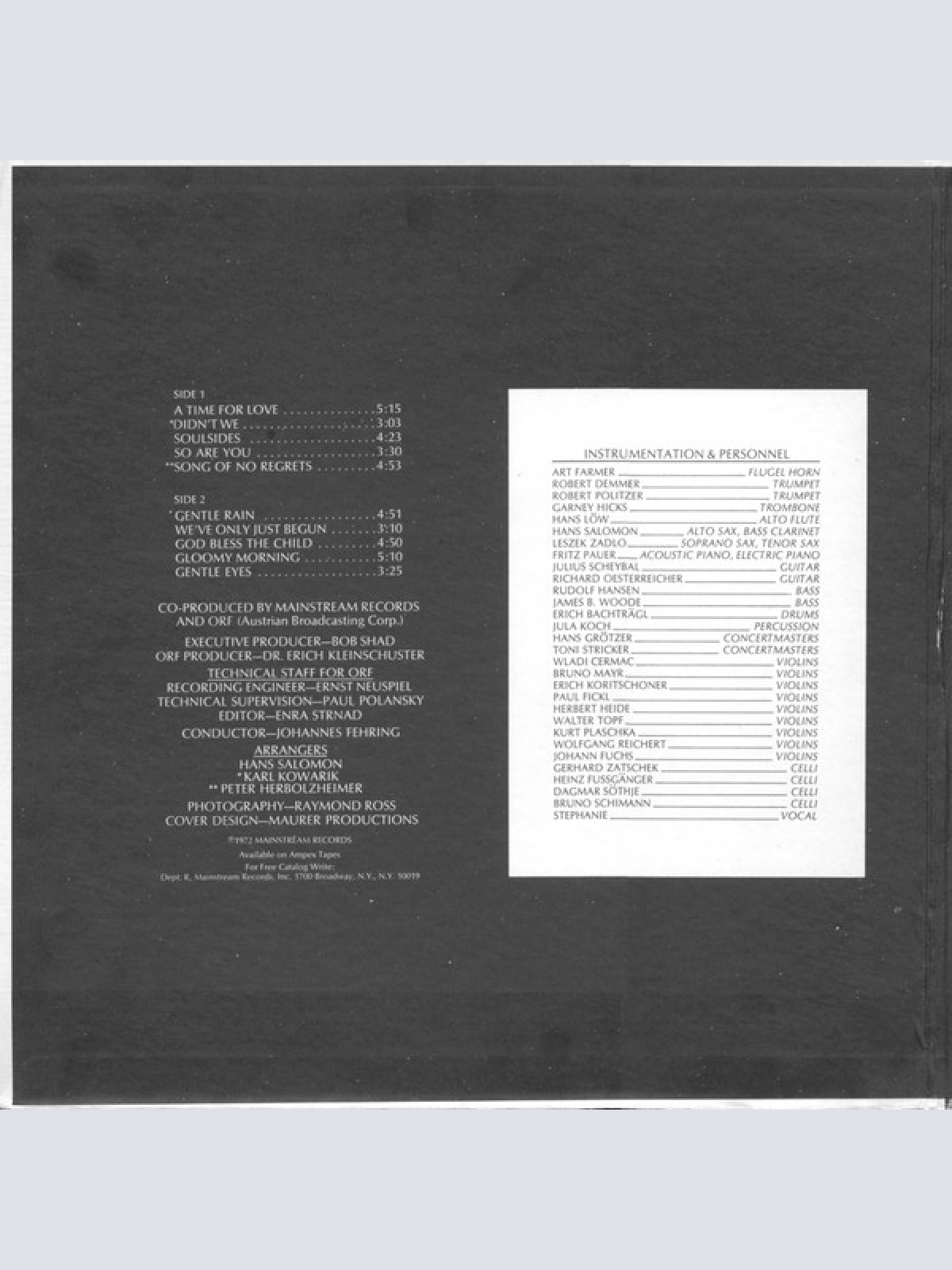 Vinyl / Art Farmer - Gentle Eyes