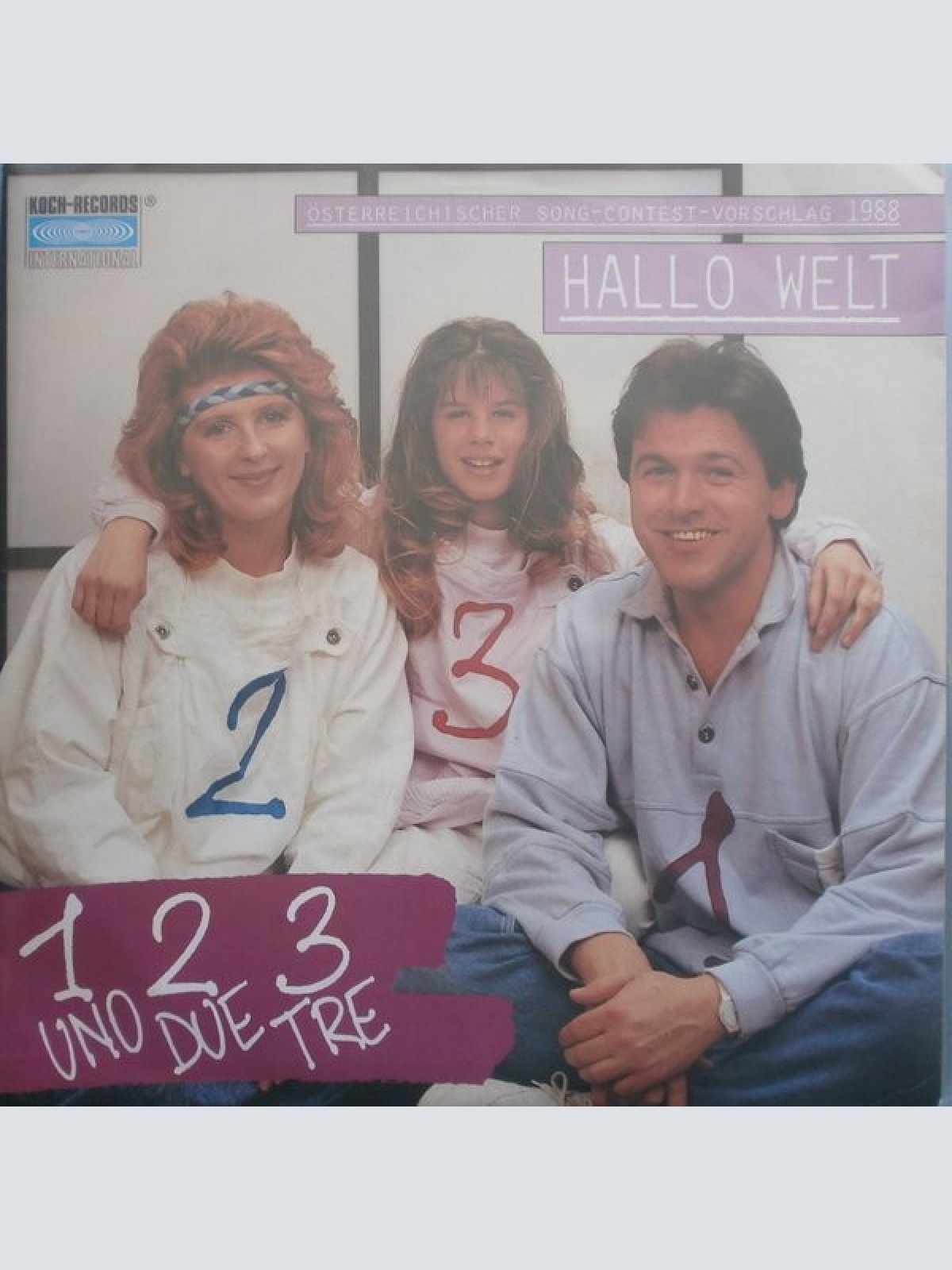 Vinyl / Uno Due Tre - Hallo Welt