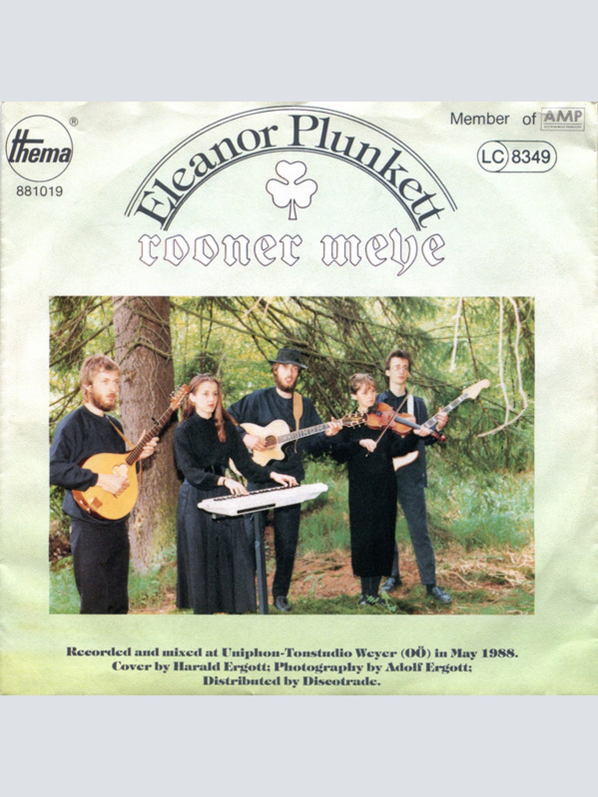 Vinyl / Rooner Meye - The Way Home / Eleanor Plunkett