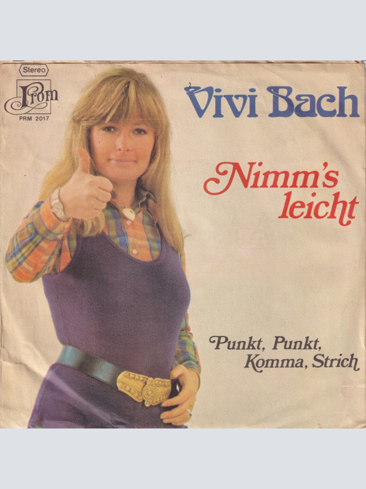 Vinyl / Vivi Bach - Nimm's Leicht