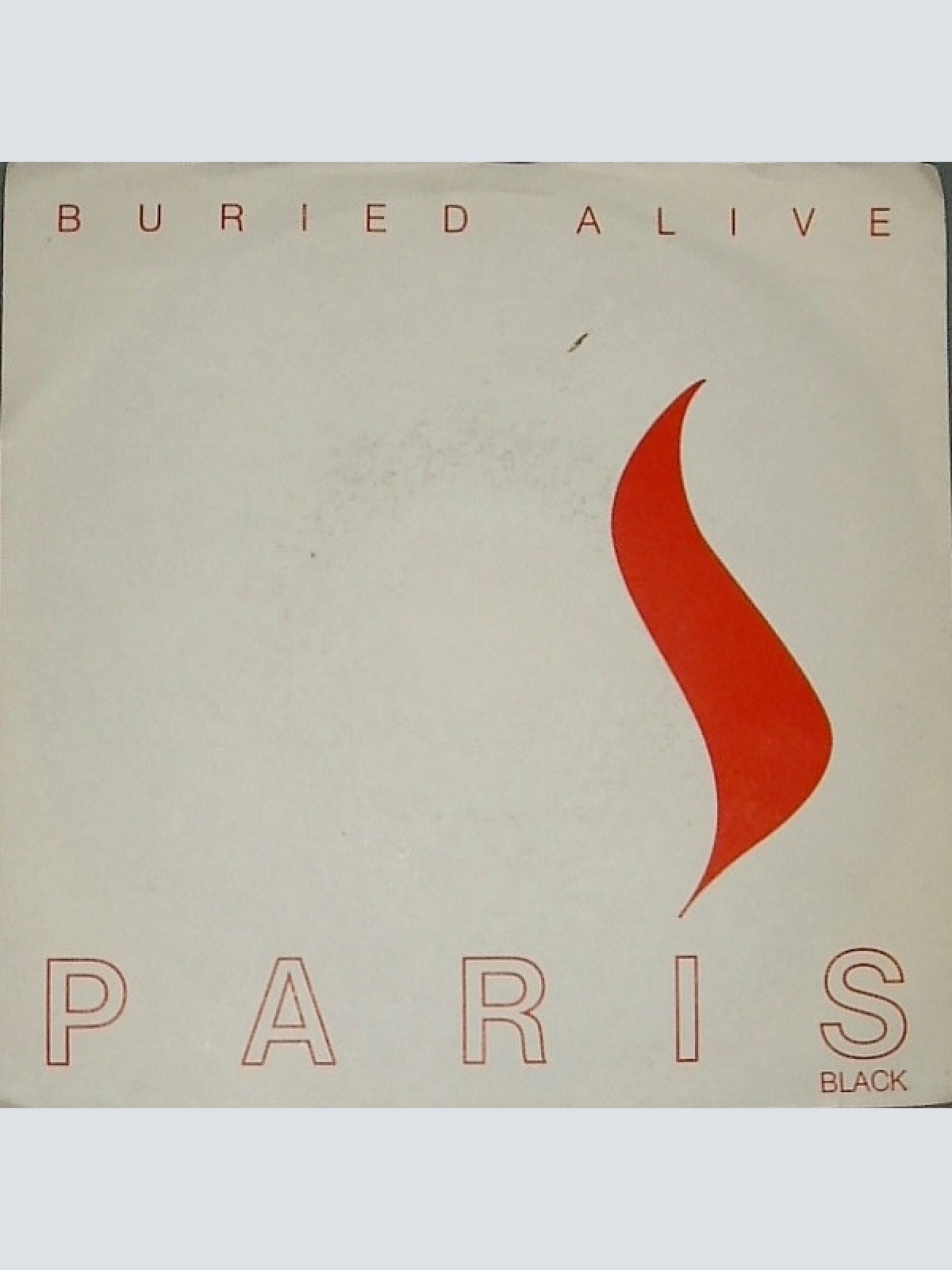Vinyl / Paris Black - Buried Alive