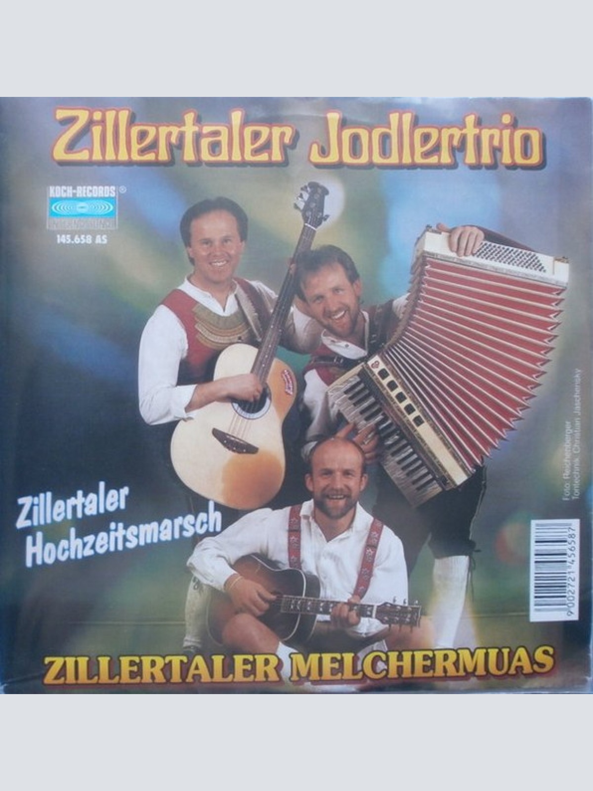 Vinyl / Zillertaler Jodlertrio - Zillertaler Melchermuas
