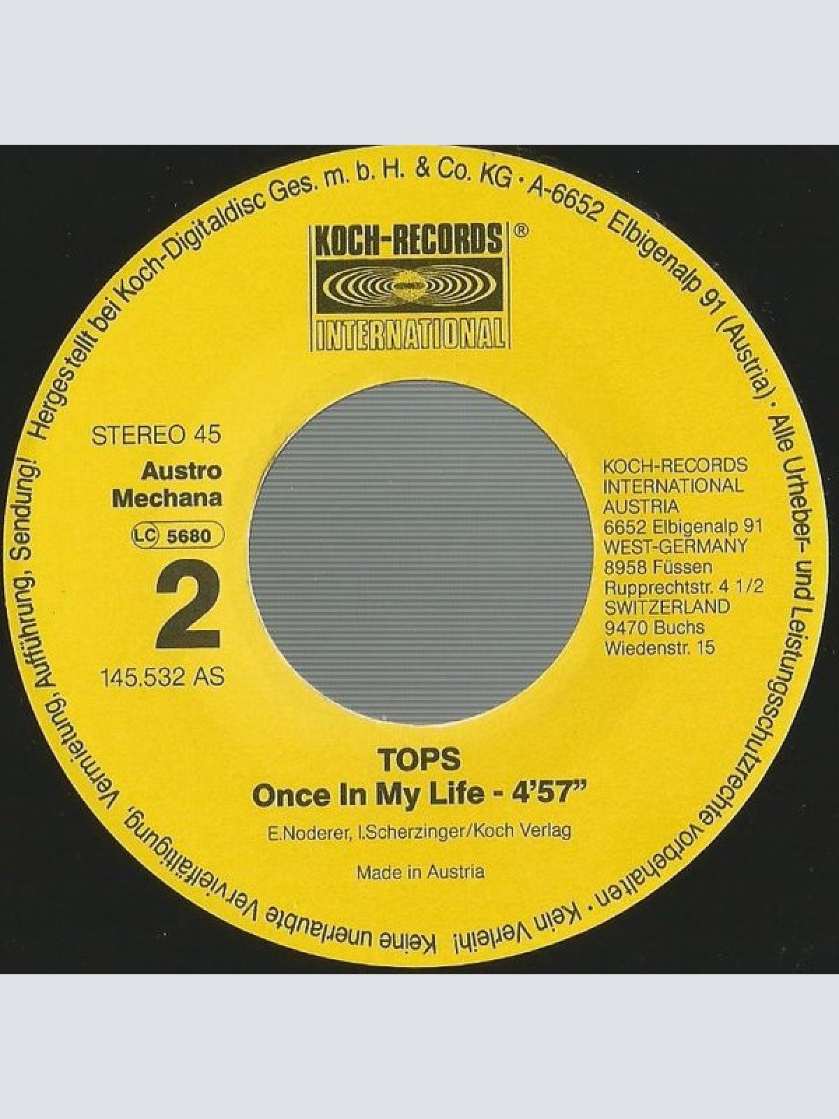 Vinyl / Tops - Why Do You Lie ?