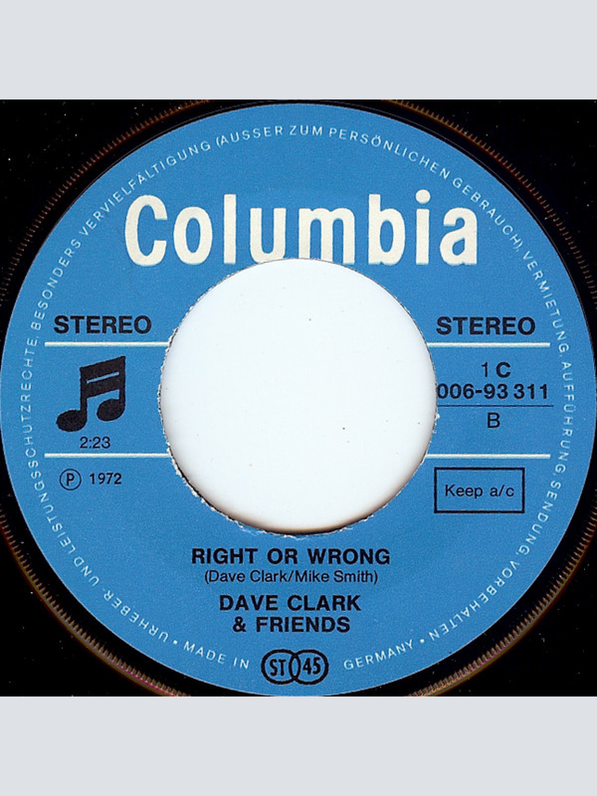 Vinyl / Dave Clark & Friends - Think Of Me