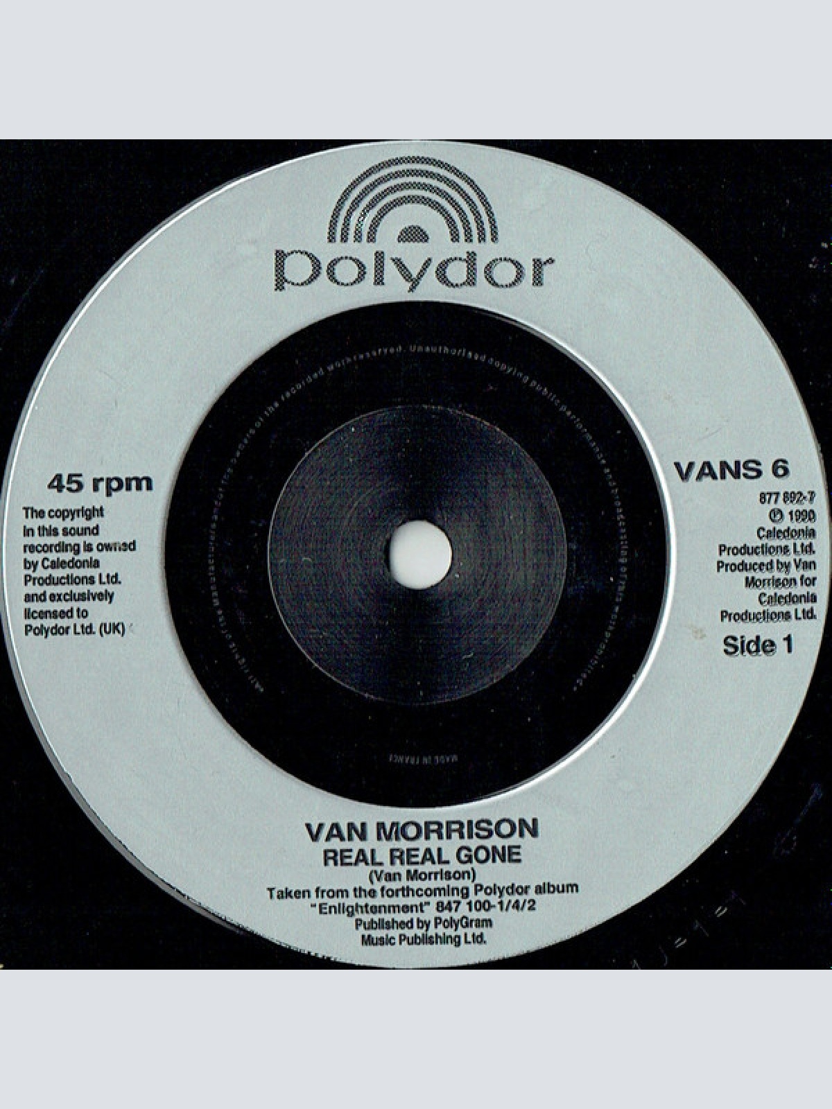 Vinyl / Van Morrison - Real Real Gone