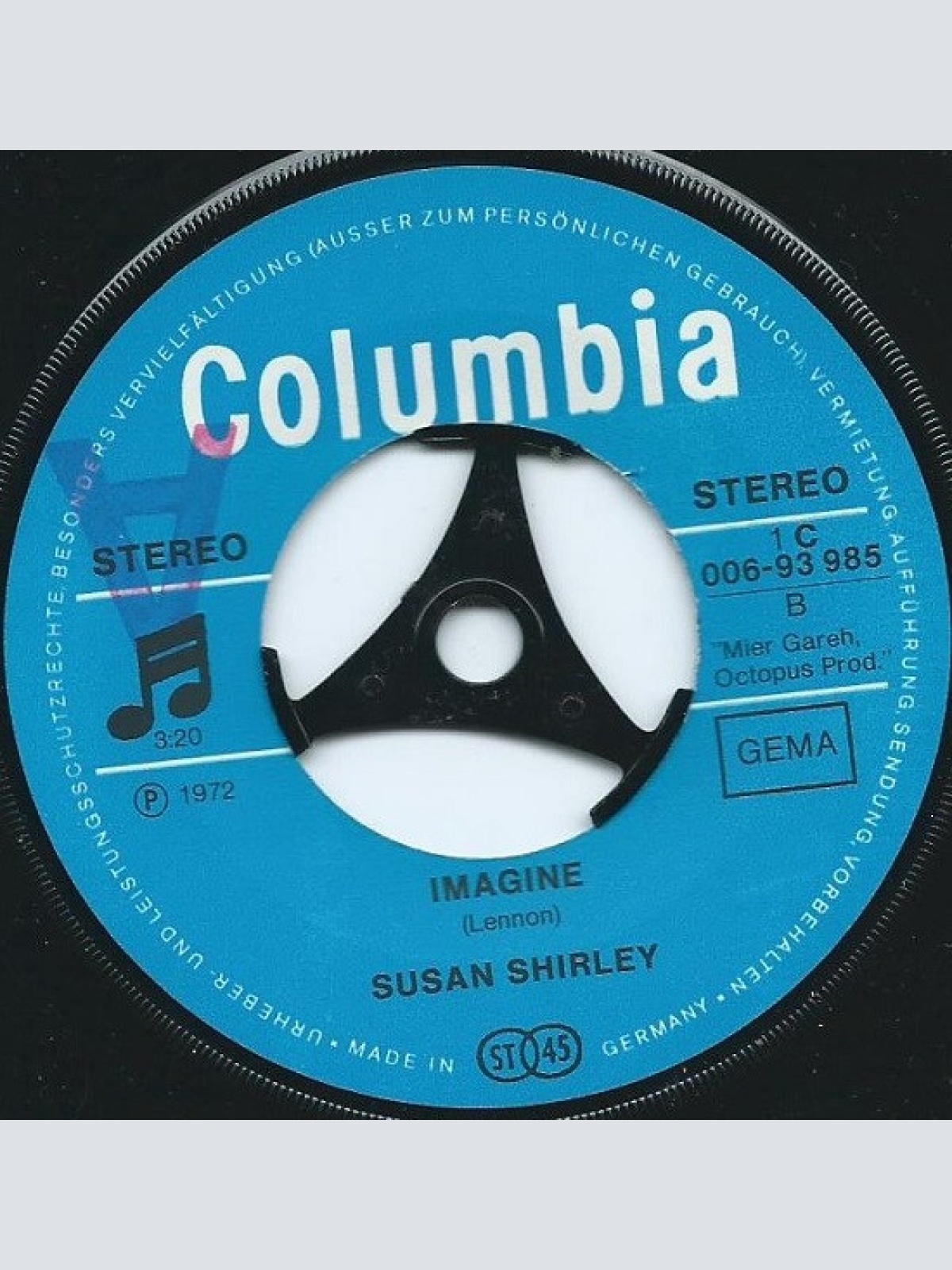 Vinyl / Susan Shirley - The Other Side Of Me