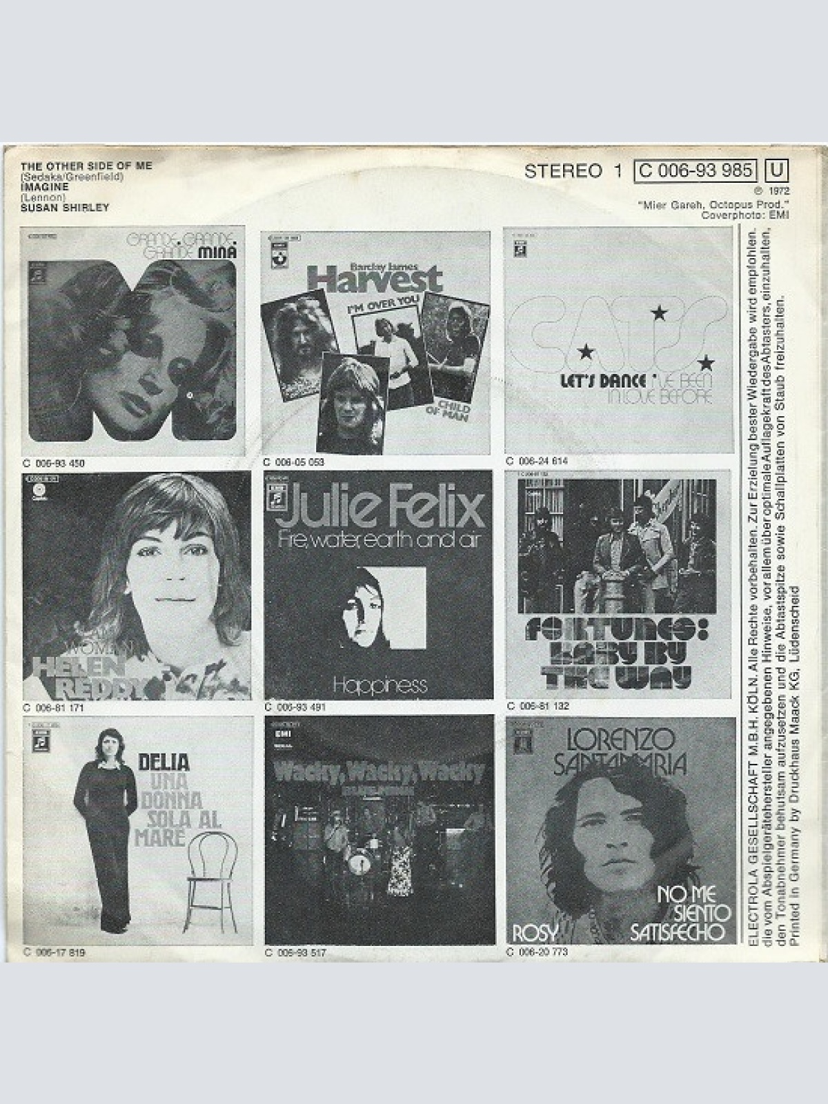 Vinyl / Susan Shirley - The Other Side Of Me