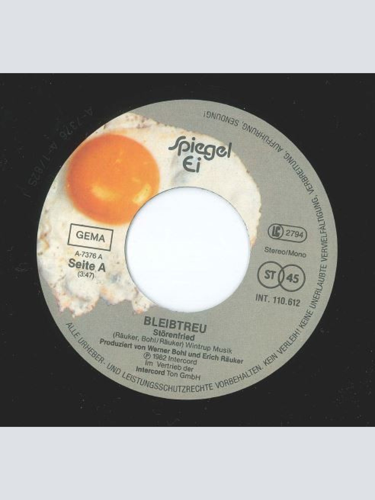 Vinyl / Bleibtreu - Störenfried