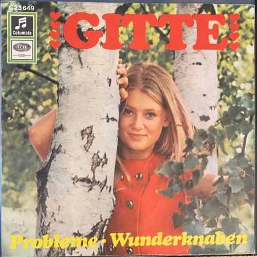 Vinyl / Gitte Hænning - Probleme / Wunderknaben