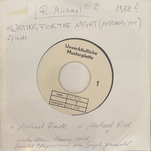 Vinyl / Michael Radl - Waiting For That Night (Missin' You)