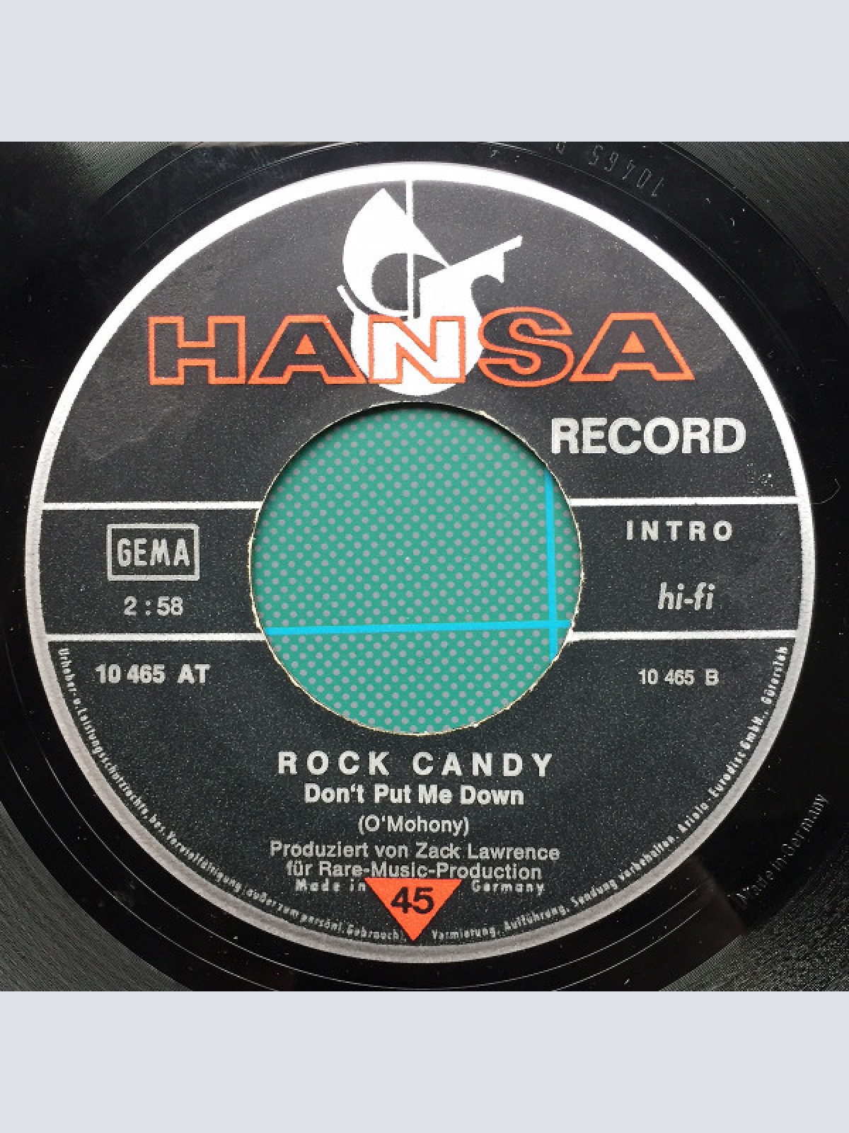 Vinyl / Rock Candy (6) - Remember