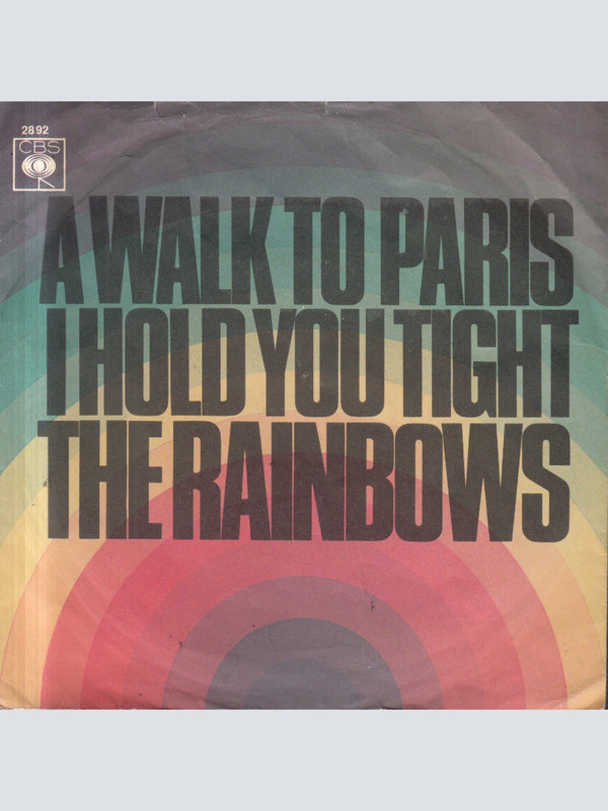 Vinyl / The Rainbows - A Walk To Paris