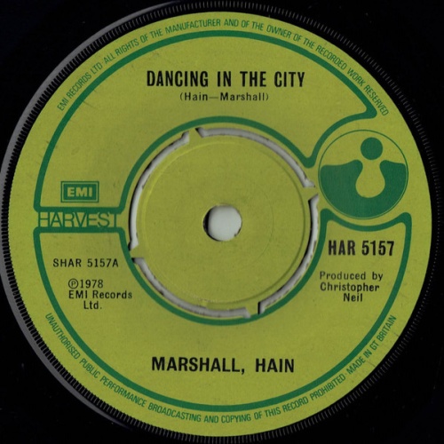 Vinyl / Marshall, Hain* - Dancing In The City