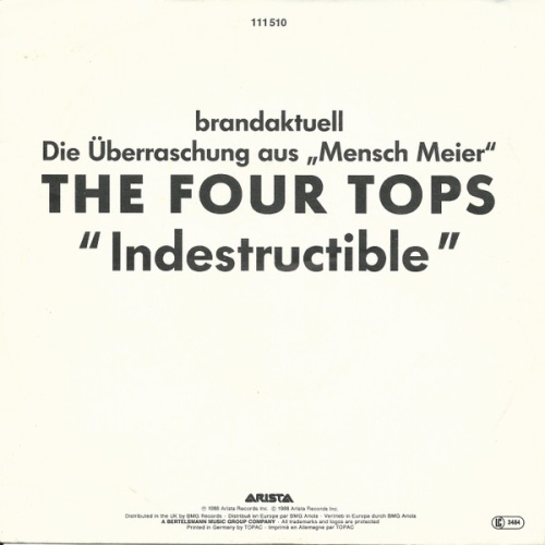 Vinyl / The Four Tops* - Indestructible