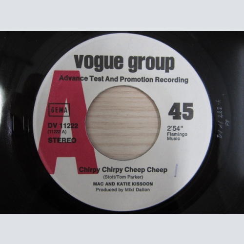 Vinyl / Mac And Katie Kissoon - Chirpy Chirpy Cheep Cheep