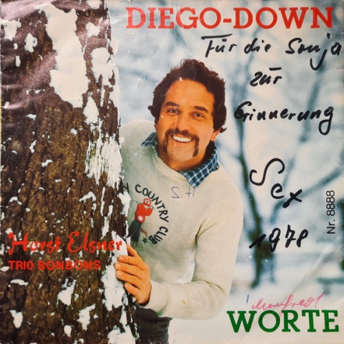 Vinyl / Horst Elsner (3) - Diego-Down / Worte
