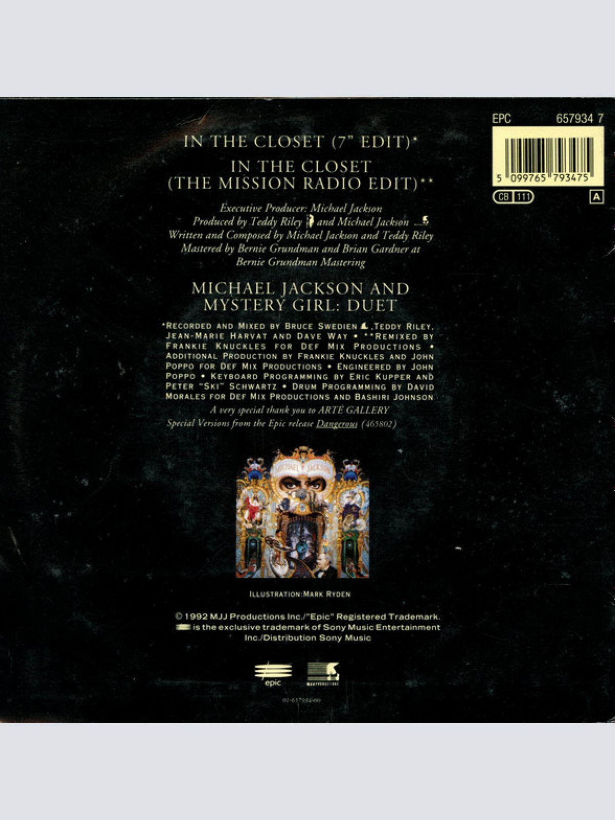 Vinyl / Michael Jackson - In The Closet