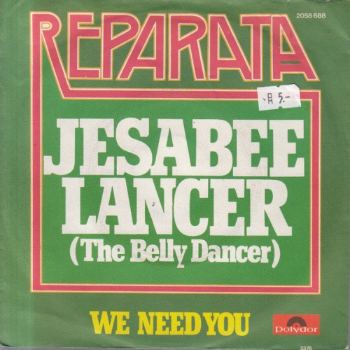 Vinyl / Reparata - Jesabee Lancer (The Belly Dancer)
