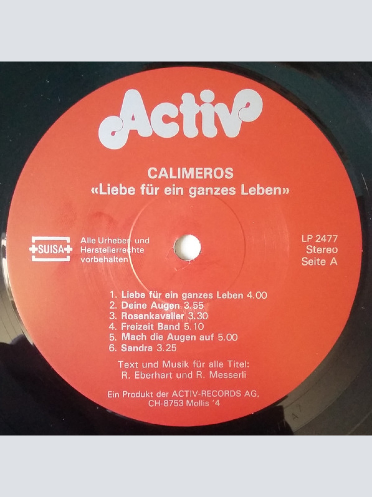 Vinyl / Calimeros - Liebe Für Ein Ganzes Leben