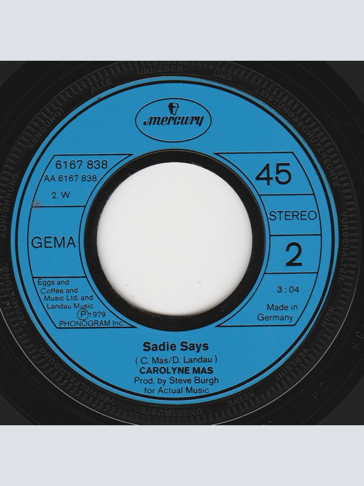 Vinyl / Carolyne Mas - Stillsane