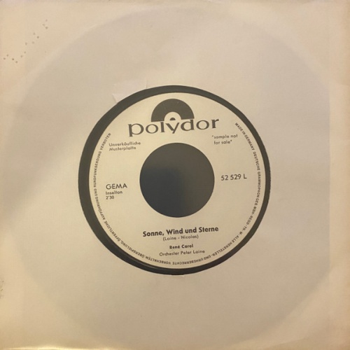 Vinyl / René Carol - Sonne, Wind Und Sterne