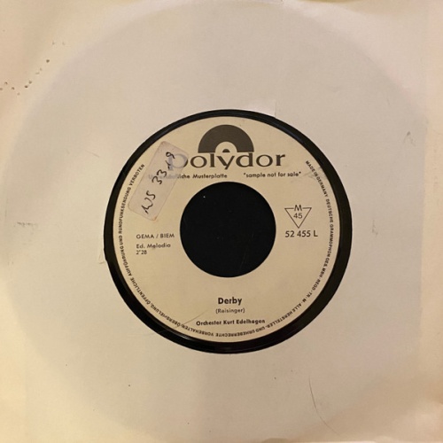 Vinyl / Orchester Kurt Edelhagen - Derby / Froh Und Heiter