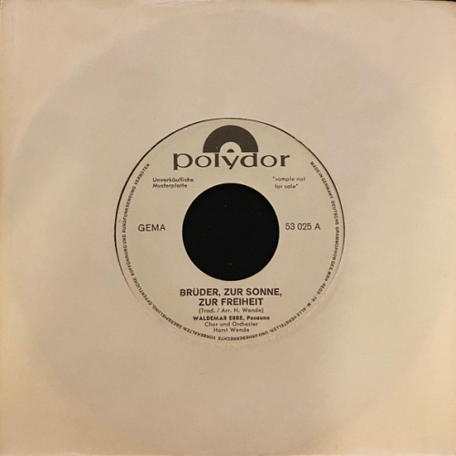 Vinyl / Waldemar Erbe - Brüder, Zur Sonne, Zur Freiheit