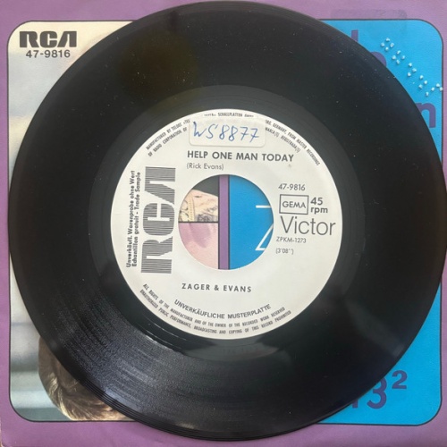 Vinyl / Zager & Evans - Help One Man Today / Yeah 3²