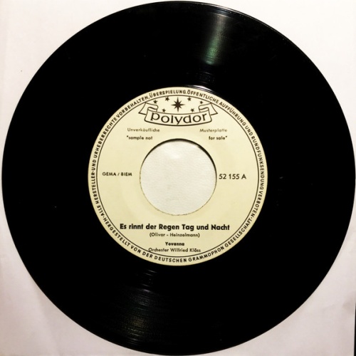 Vinyl / Yovanna - Es Rinnt Der Regen Tag Und Nacht / Ich Zähl' Die Stunden