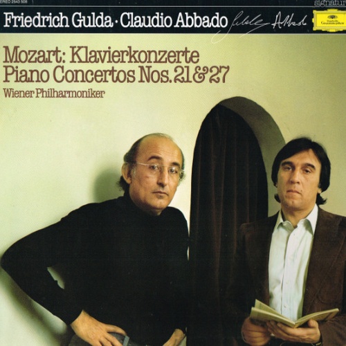 Vinyl / Friedrich Gulda · Claudio Abbado, Mozart*, Wiener Philharmoniker - Klavierkonzerte  = Piano Concertos Nos. 21 & 27