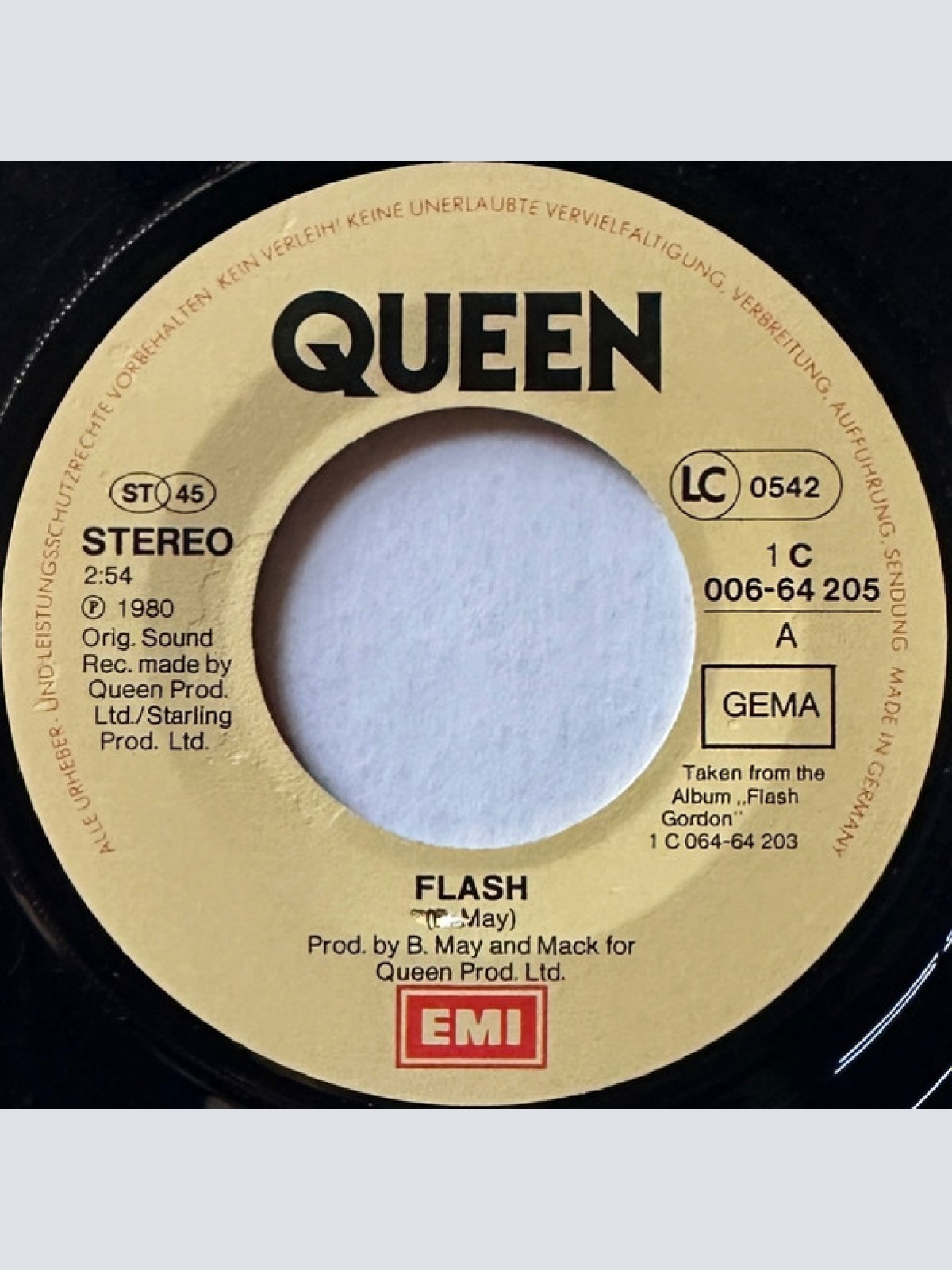 Vinyl / Queen - Flash