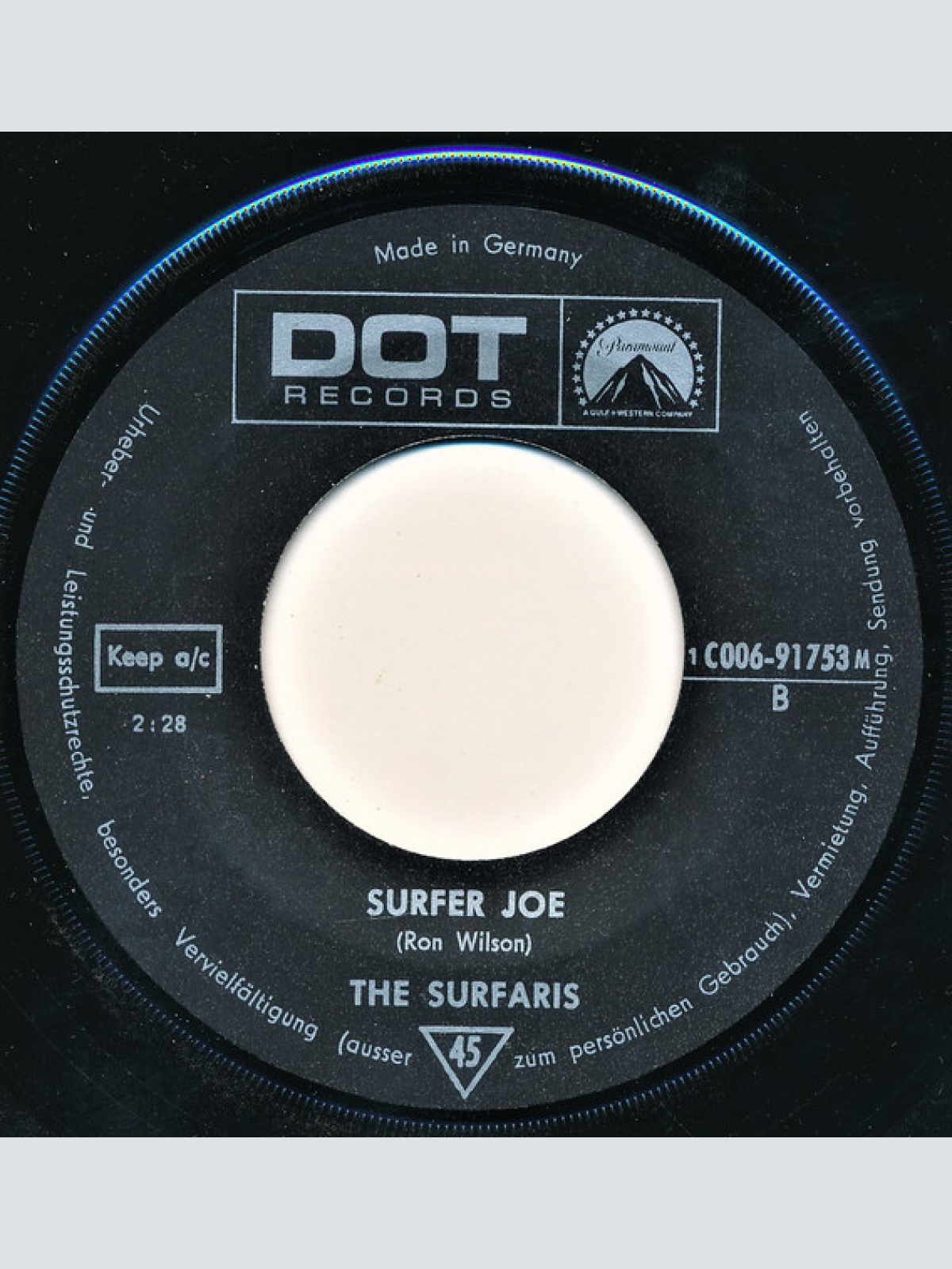 Vinyl / The Surfaris - Wipe Out