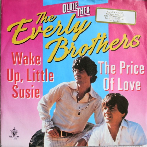 Vinyl / Everly Brothers - Wake Up, Little Susie / The Price Of Love