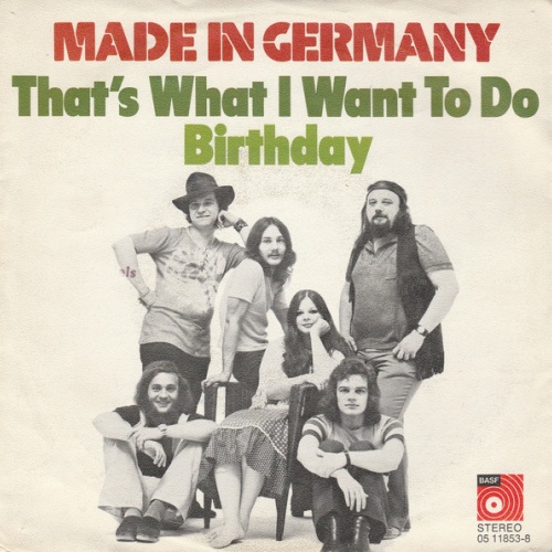 Vinyl / Made In Germany - That's What I Want To Do / Birthday