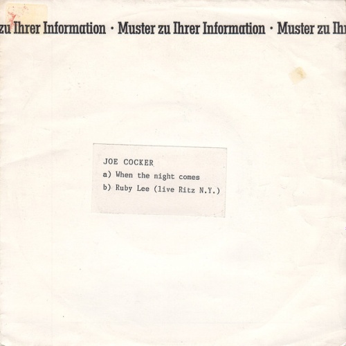 Vinyl / Joe Cocker - When The Night Comes