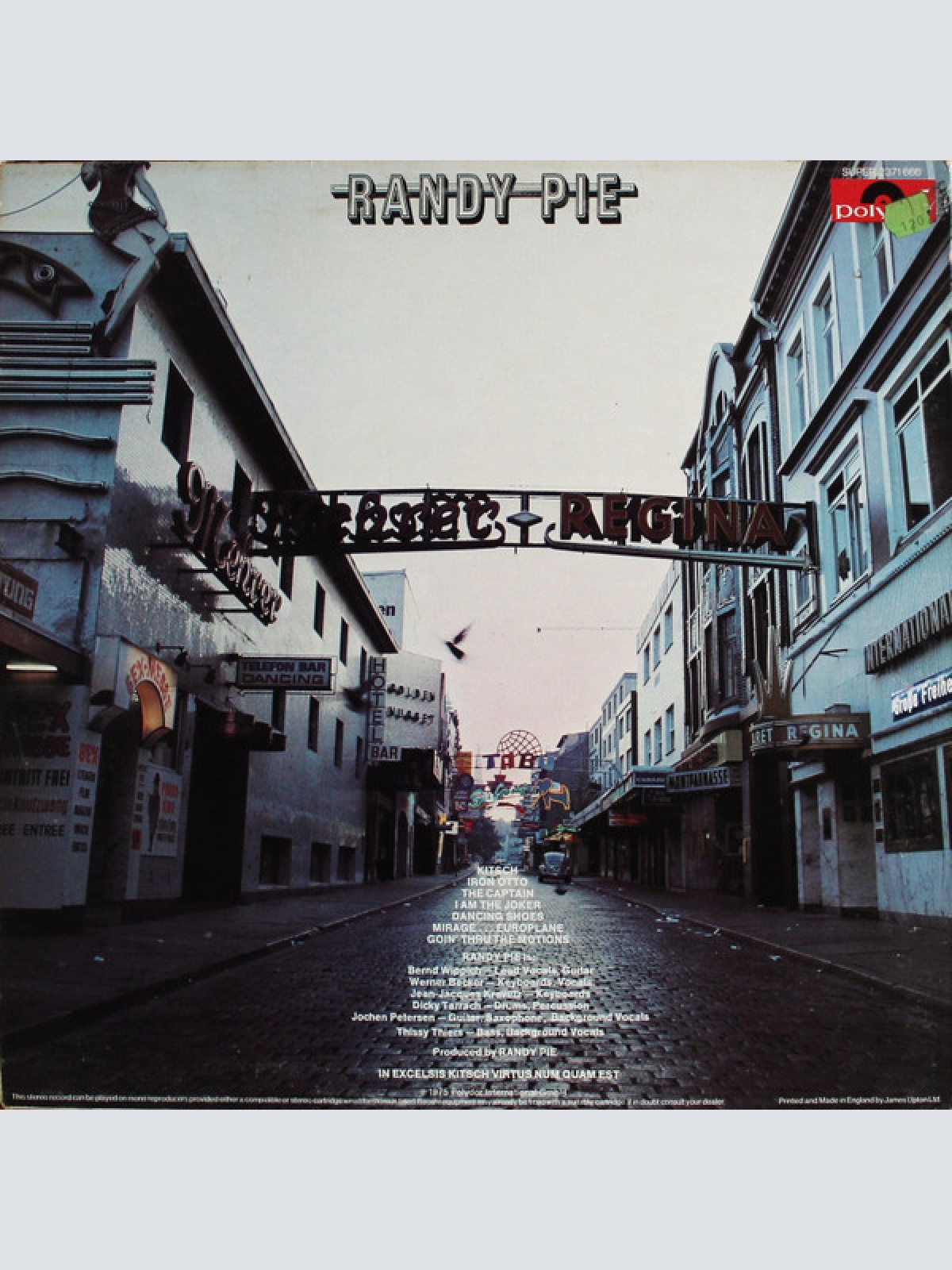 Vinyl / Randy Pie - Kitsch