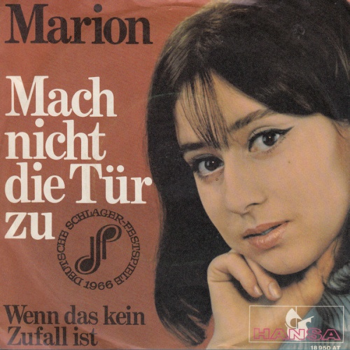 Vinyl / Marion* - Mach Nicht Die Tür Zu