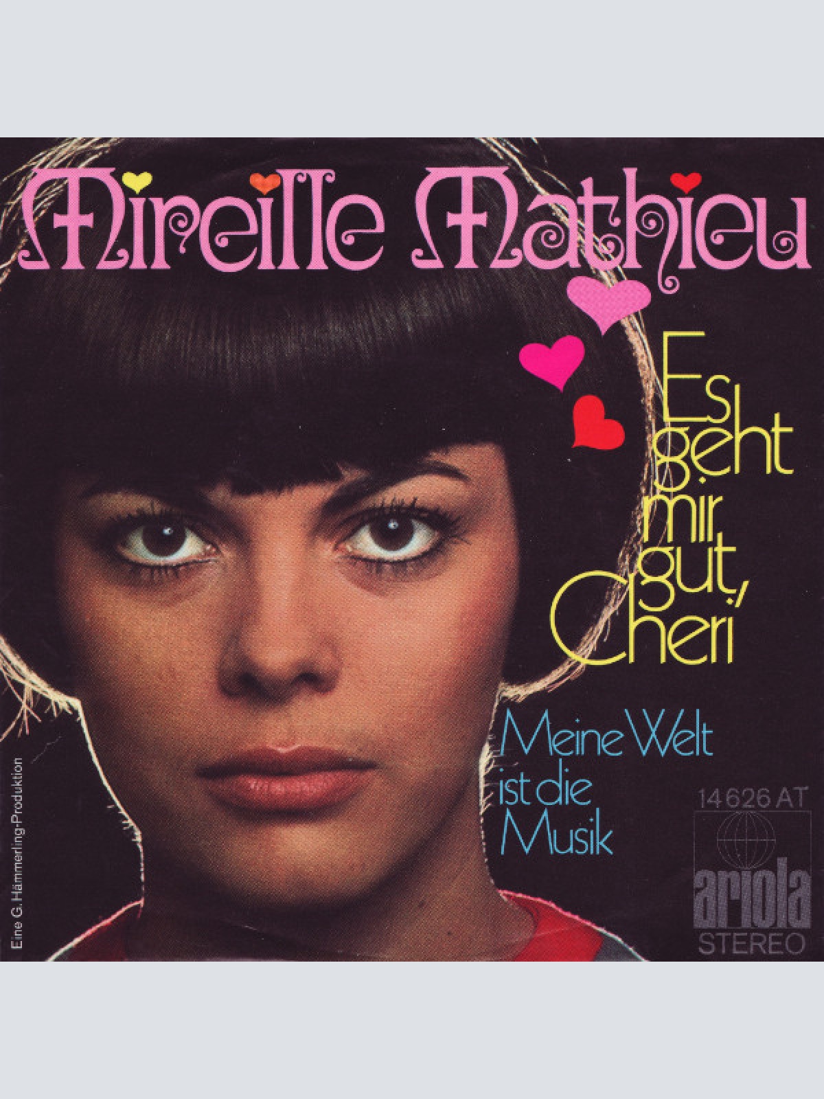 Vinyl / Mireille Mathieu - Es Geht Mir Gut, Cheri