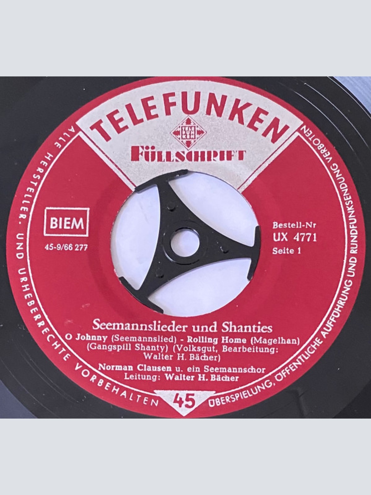 Vinyl / Norman Clausen Und Ein Seemannschor - Seemannslieder Und Shanties